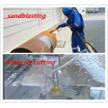 Garnet pemotongan air sandblasting abrasif alami